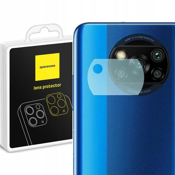Spacecase Szkło na aparat Camera Glass Poco X3 NFC/Pro