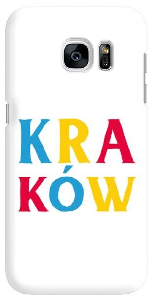 FUNNY CASE OVERPRINT  CRACOW INSCRIPTION SAMSUNG GALAXY S7