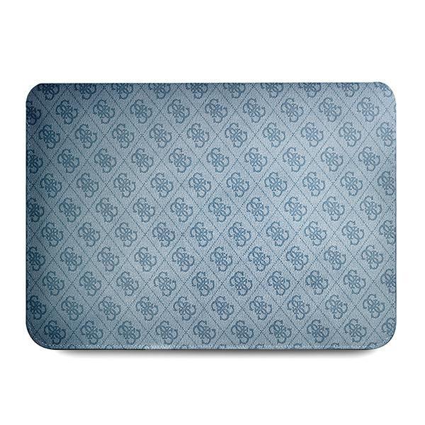 Guess Sleeve GUCS16P4TB 16" niebieski/blue 4G Uptown Triangle logo