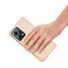 Dux Ducis Skin Pro Case for Xiaomi Redmi Note 12 Pro+ Flip Card Wallet Stand Gold