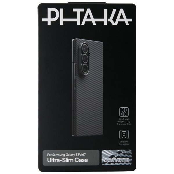 Etui PITAKA Ultra-Slim MagSafe do        Samsung Galaxy Z Fold7 czarno szary