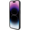 Etui Karl Lagerfeld Gripstand Saffiano Choupette Pins na iPhone 14 Pro - czarne