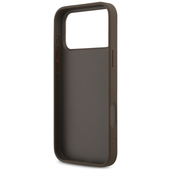 Etui Guess 4G Classic do iPhone 17 Pro   Max brązowy
