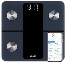 Vitafit VT701 – Inteligentna Waga Łazienkowa Bluetooth z Analizą Składu Ciała