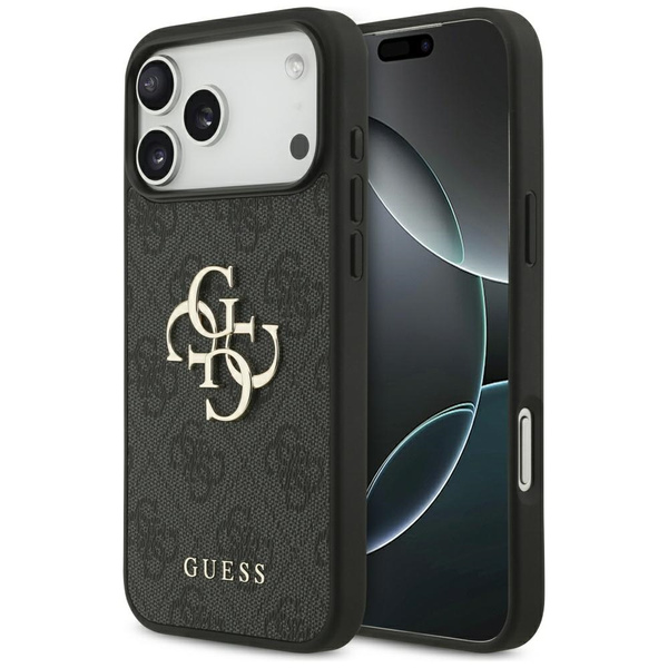 Etui Guess 4G Big Logo do iPhone 17 Pro  Max czarny