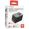 Verbatim Adapter podróżny EU/UK/US GaN   2xUSB-A/3xUSB-C PD 170W czarny 30190