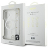Guess GUHMP16MHGCRELST iPhone 16 Plus6.7" przeźroczysty/transparent hardcase IML Glitter With Pearl Strap MagSafe