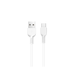 Kabel USB A do USB C Hoco 2,4A 1 m X20 biały