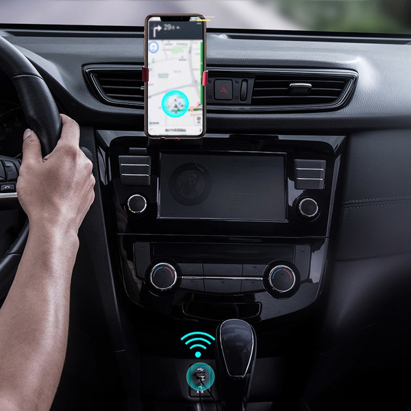 Baseus BA01 odbiornik dźwięku Bluetooth 5.0 kabel adapter audio AUX jack czarny (CABA01-01)