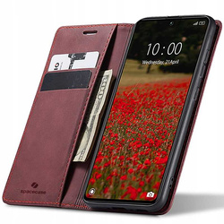 Spacecase Etui Wallet Poco X6 / RM Note 13 Pro 5G red