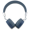 Guess słuchawki nauszne Bluetooth ENC    GUBH70PGTSPSB niebieski/blue Grained Classic Round Shape