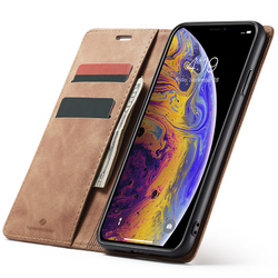 Spacecase Etui Wallet iPhone Xs Max light brown