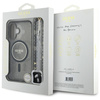 Guess GUHMP16SHGCRELSK iPhone 166.1" czarny/czarny hardcase IML Glitter With Pearl Strap MagSafe