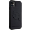 Etui Karl Lagerfeld Rubber Karl Head 3D na iPhone 11 / Xr - czarne