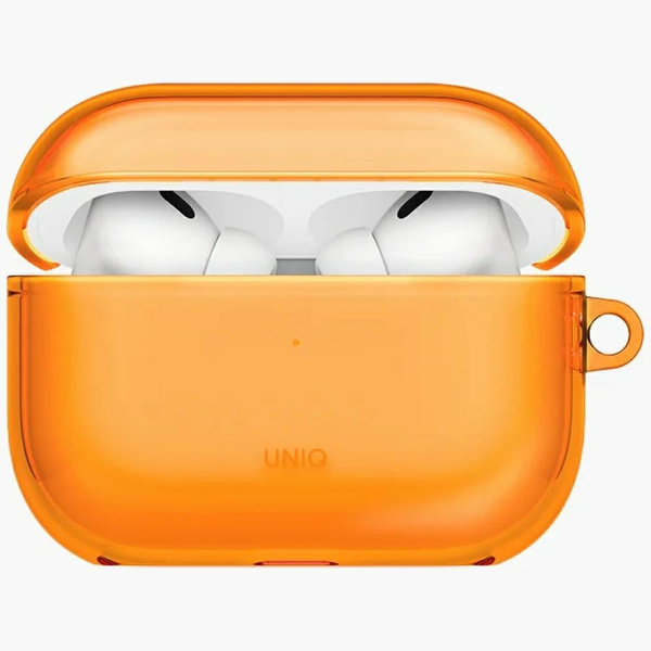 Etui UNIQ Glase do AirPods Pro 3 pomarańczowy