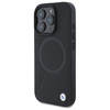 BMW BMHMP16X23RTPK iPhone 16 Pro Max      6.9" czarny/black hardcase Sign Leather Half Textured And Circle MagSafe