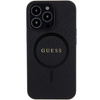 Guess GUHMP13XPSAHMCK iPhone 13 Pro Max 6.7" czarny/black hardcase Saffiano MagSafe