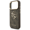Etui Guess 4G Big 4G Classic Logo Big    Strap Metal Buttons do iPhone 17 Pro brązowy