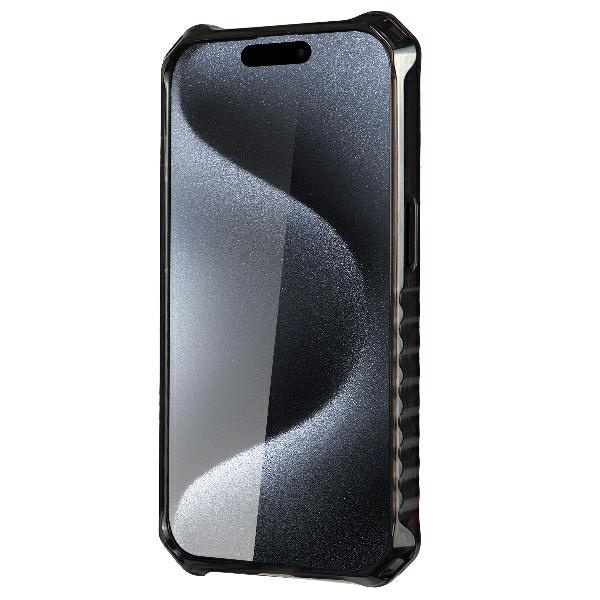 Audi IML Sport MagSafe Case iPhone 15  Pro 6.1" czarny/black hardcase AU-IMLMIP15P-RSQ/D2-BK