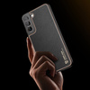 DUX DUCIS YOLO ELEGANT COVER MADE OF ECOLOGICAL LEATHER FOR SAMSUNG GALAXY S22 + (S22 PLUS) ORANGE