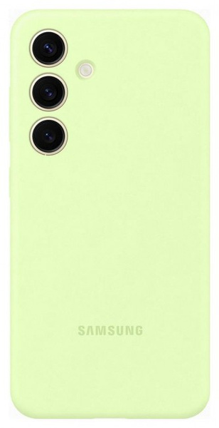 Samsung Silicone Case do S24 light green