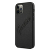Guess GUHCP12LRSAVSBK iPhone 12 ProMax 6,7" czarny/black hardcase Saffiano Vintage Script
