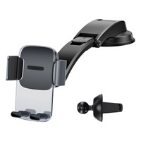 Baseus 2in1 car holder for cockpit and ventilation grille black (SUYK000001)