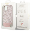 Guess GUHMP14MHGCFSEP iPhone 14 Plus / 15 Plus 6.7" różowy/pink hard case GCube Stripes MagSafe
