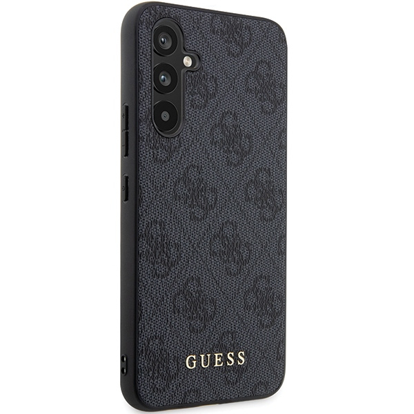 Guess GUHCS23FEG4GFGR S23 FE S711szary/grey hardcase 4G Metal Gold Logo