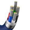 Baseus CAJY000303 Lightning - USB-C PD cable 20W 480Mb/s 2m - blue