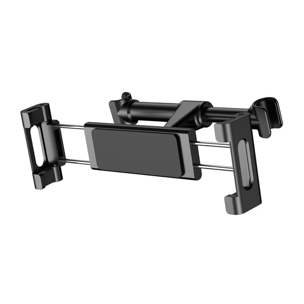 Baseus Backseat Car Mount SUHZ-01 Car Headrest Holder for Tablets / Smartphones 4.7-12.9" - Black