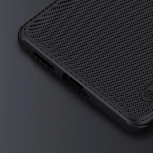 Xiaomi Redmi Note 12 Turbo / Xiaomi Poco F5 Armored Case Nillkin Super Frosted Shield Pro Armored Cover - Black