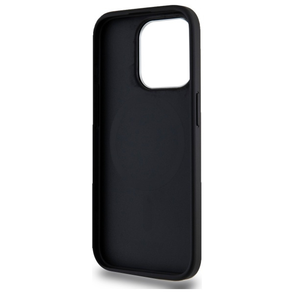 DKNY DKHMP15XPSCMCLK iPhone 15 ProMax 6.7" czarny/black hardcase Plain Logo MagSafe