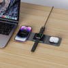 TECH-PROTECT QI15W-A31 3IN1 MAGNETIC MAGSAFE WIRELESS CHARGER BLACK