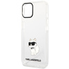 KARL LAGERFELD KLHCP12MHNCHTCT IPHONE 12/12 PRO 6.1 "TRANSPARENT HARDCASE IKONIK CHUPETTE