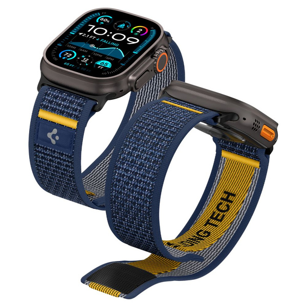 SPIGEN ATHLEX AIR APPLE WATCH 6 / 7 / 8 / 9 / 10 / SE / ULTRA 1 / 2 (44 / 45 / 46 / 49 MM) ACTIVE NAVY
