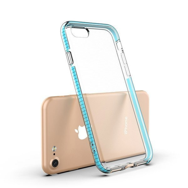 VERGE CASE ETUI ŻELOWE IPHONE 7 / 8 / SE 2020 CZARNY