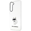 Etui Karl Lagerfeld Ikonik Choupette na Samsung Galaxy S23+ - przezroczyste