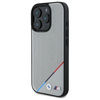 BMW BMHMP16X23PUPDG iPhone 16 Pro Max     6.9" szary/grey hardcase M Perforated Tricolor Line MagSafe