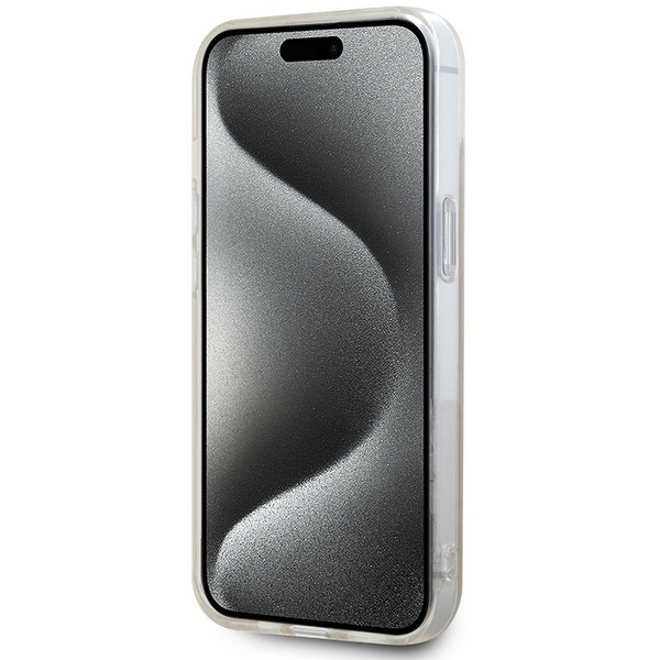 DKNY DKHMP15MHRHSEP iPhone 15 Plus /14 Plus 6.7" różowy/pink hardcase IML Mono & Stripe MagSafe