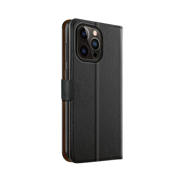 XQISIT NP SLIM WALLET SELECTION ANTI BACTERIAL FOR IPHONE 14 PRO BLACK