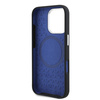 Mercedes MEHMP16X23SUMBK iPhone 16 Pro Max 6.9" czarny/black hardcase Silicone Blue Stripe MagSafe