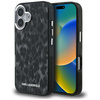 Etui Karl Lagerfeld IML Leopard Pattern  MagSafe do iPhone 16 czarny