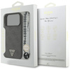 Etui Guess 4G Strap Triangle Logo MagSafe do iPhone 17 Pro Max czarny