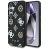 Etui Guess 4G Printed Colored Peony      Pattern MagSafe do Samsung Galaxy S25 czarny