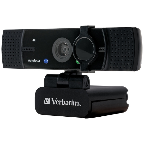 Verbatim Kamera internetowa z mikrofonemFull HD 1080p AWC-03 czarny/black 49580