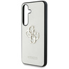Etui Guess Grained Big 4G Logo Small     Classic Logo do Samsung Galaxy S25 beżowy