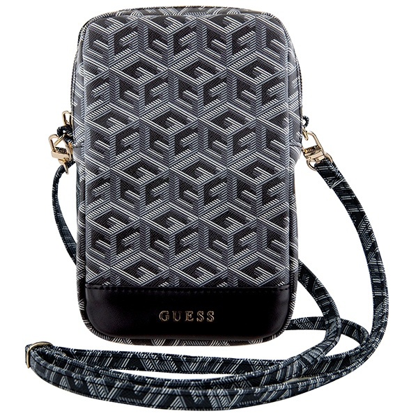 Guess Torebka GUWBZPGCSPGK czarny/blackZip GCube Bottom Stripe