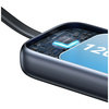 Ładowarka indukcyjna 2w1 Usams CD245 do  Apple Watch z powerbankiem 1200mAh + kabel USB-C titanium