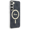 Guess GUHMS23SH4STK S23 S911czarny/black hardcase 4G MagSafe